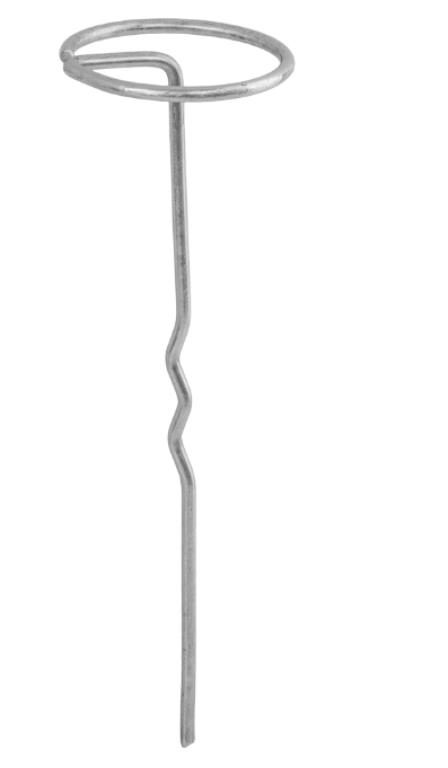 Szpilka metalowa galwanizowana w kształcie  G 