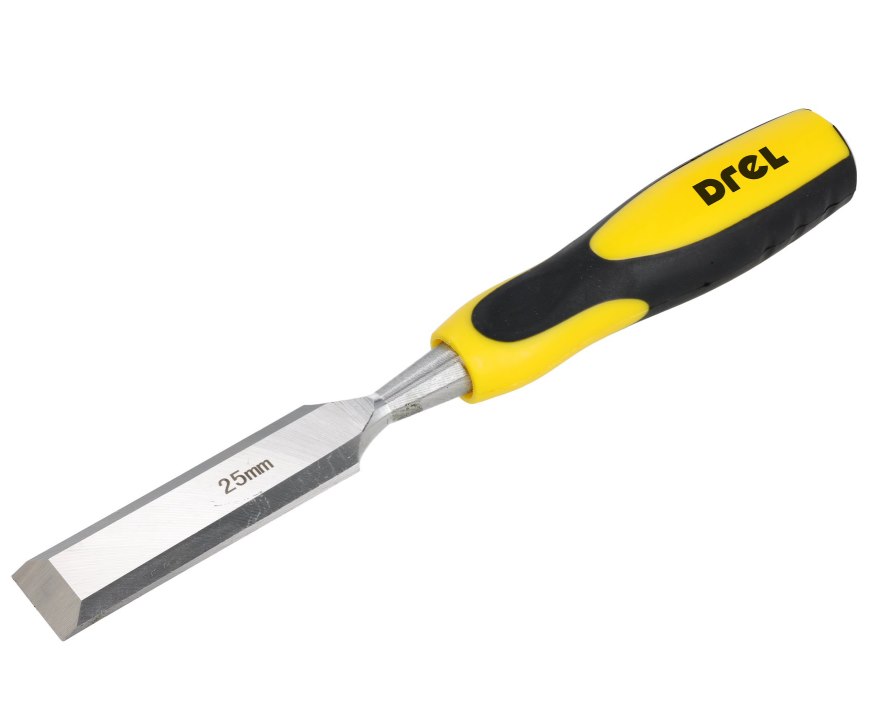 Dłuto do drewna 25 mm płaskie z plastikowym uchwytem