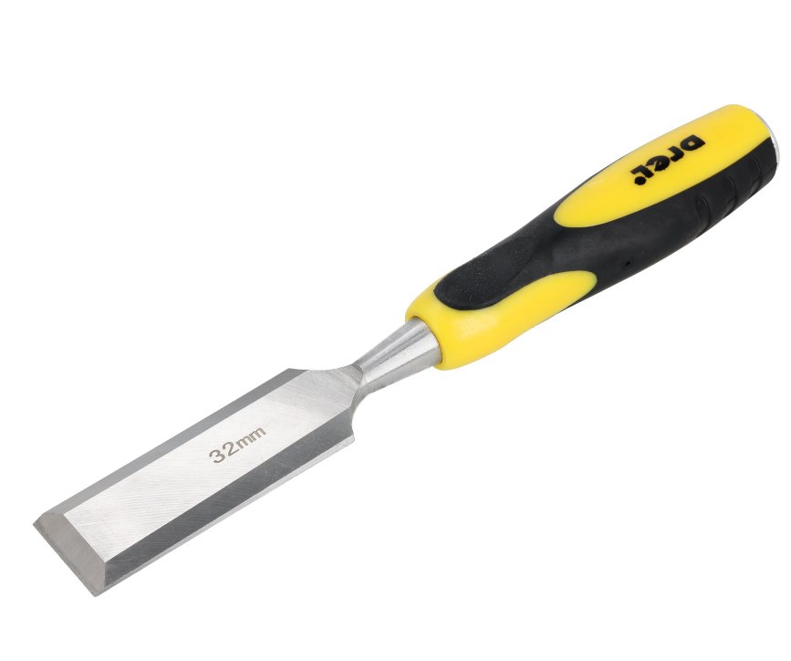 Dłuto do drewna 32 mm płaskie z plastikowym uchwytem