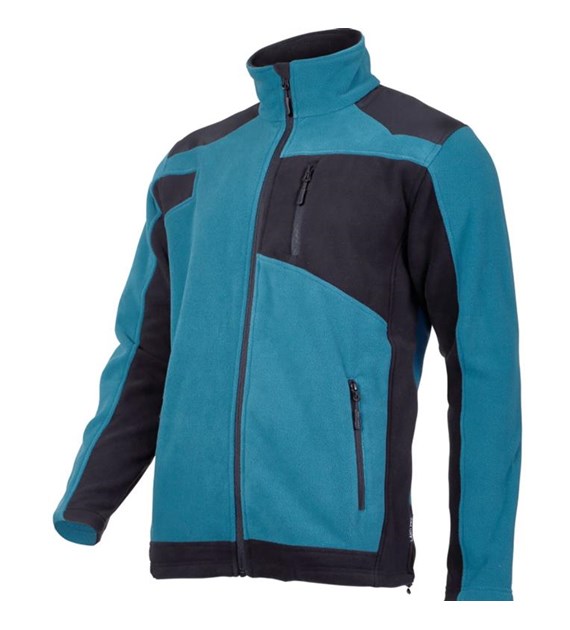Bluza polarowa turkusowa  M  ze wzmocnieniami LAHTI PRO, CE