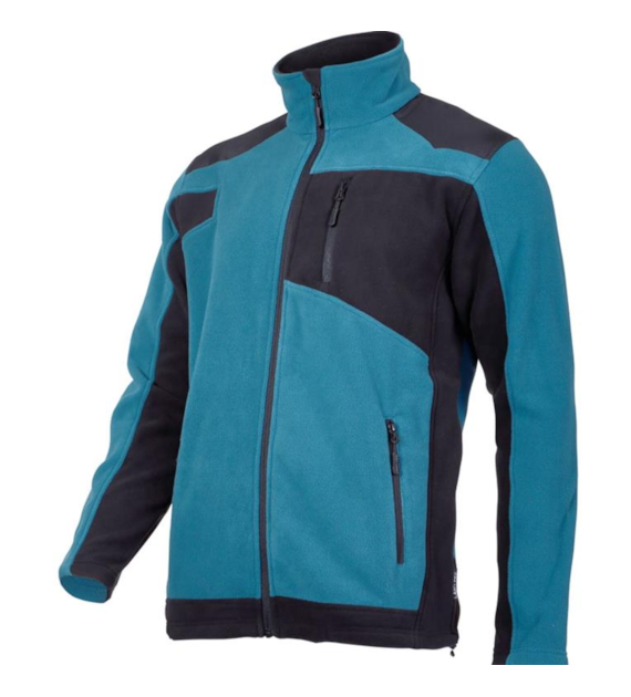 Bluza polarowa turkusowa  M  ze wzmocnieniami LAHTI PRO, CE
