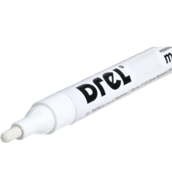 Marker olejowy biały 2,5 mm DREL