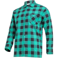 Koszula flanelowa krata zielona  2XL  LAHTI PRO, CE