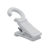 Żabka do karniszy na kółko BIAŁA 100szt