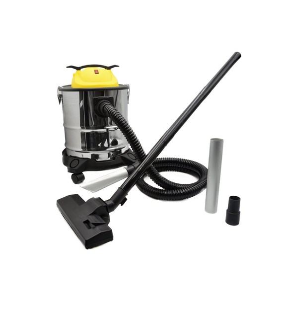 Odkurzacz do popiołu 20L z otrząsywaczem filtra