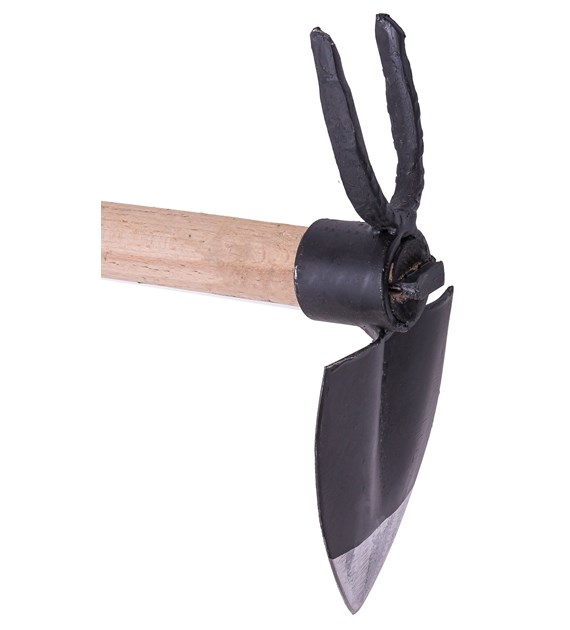 Motyczka KUTA sercowa średnia+widełki, szerokość 10,5cm, długość 10cm