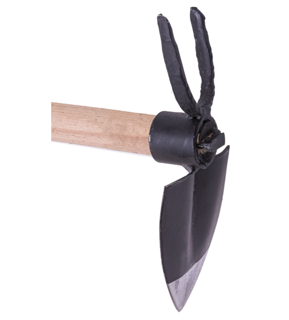Motyczka KUTA sercowa średnia+widełki, szerokość 10,5cm, długość 10cm