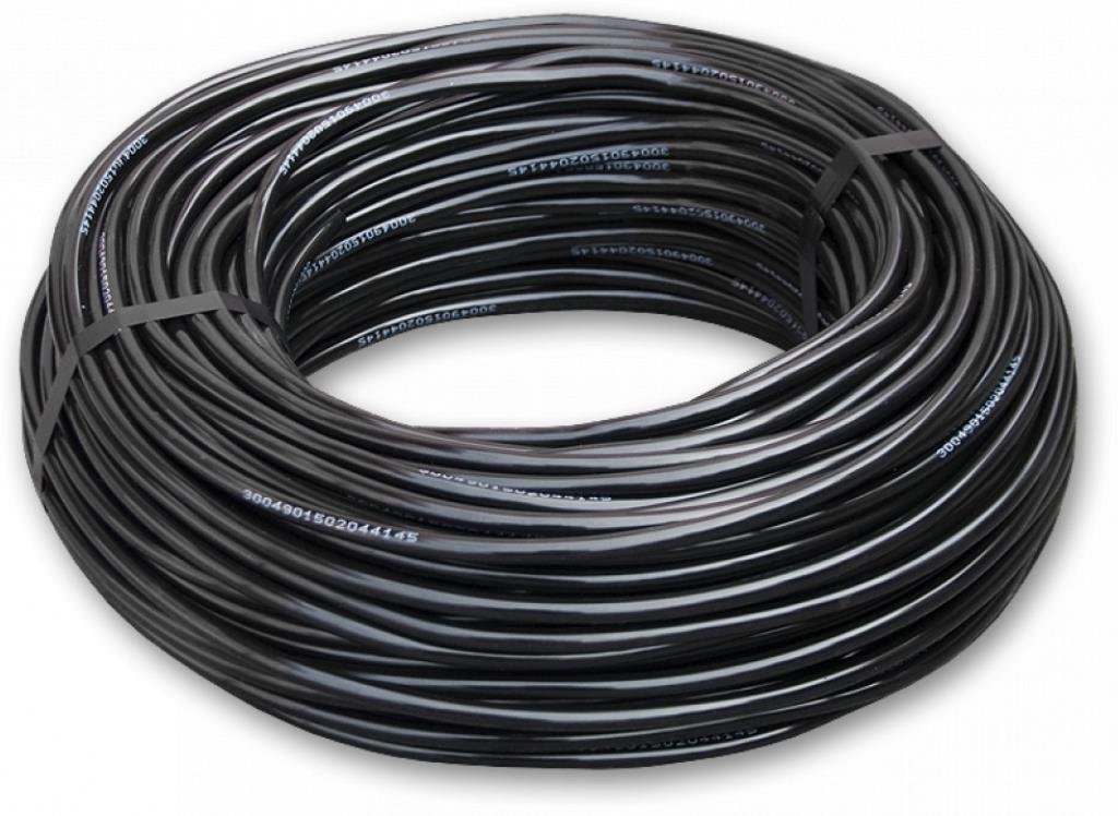 Wąż PVC BLACK do mikro zraszaczy, 3,5 x 6mm, 50m