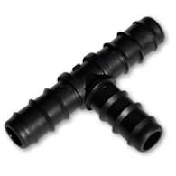 Trójnik, 3x wtyk na wąż 16mm