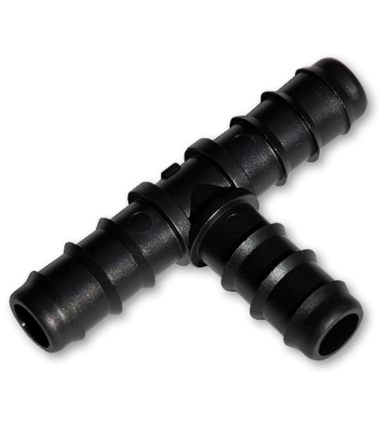 Trójnik, 3x wtyk na wąż 16mm