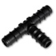 Trójnik, 3x wtyk na wąż 16mm