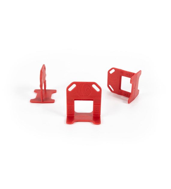 Klips do systemu poziomowania 2,0mm 300szt (wiaderko)