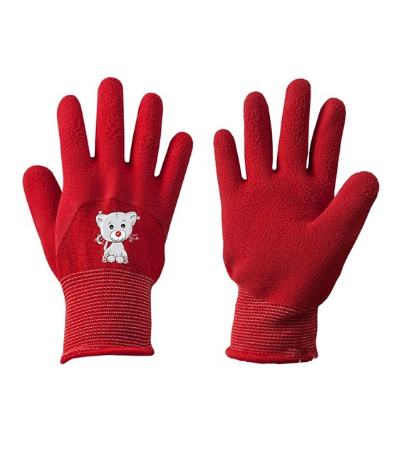 Rękawice ochronne dla dzieci KITTY rozm. 5