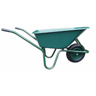 Taczki ogrodowe 100L kosz plastikowy