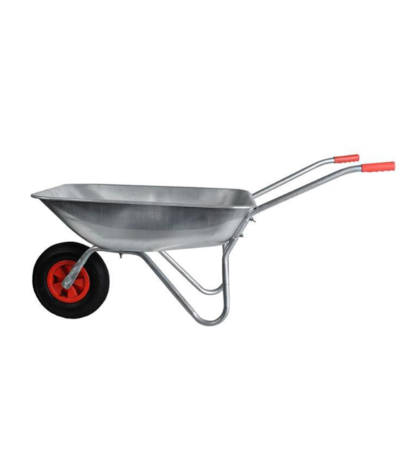 Taczki ogrodowe 65L kosz ocynkowany