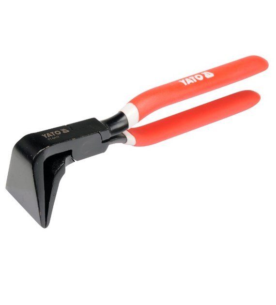 Kleszcze do gięcia blach 280mm odgięte 90° YATO