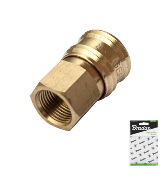Szybkozłącze GW 1/2  MOSIĄDZ woreczek ekspozycyjny