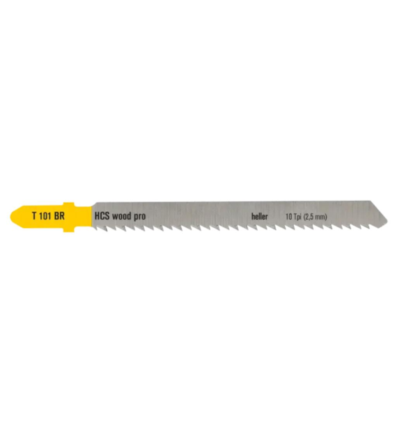 HELLER Brzeszczot do wyrzynarek HCS, T101BR  75x1,45x7,8, 5 szt