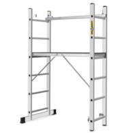 Rusztowanie drabinowe aluminiowe - 2x6 BASIC