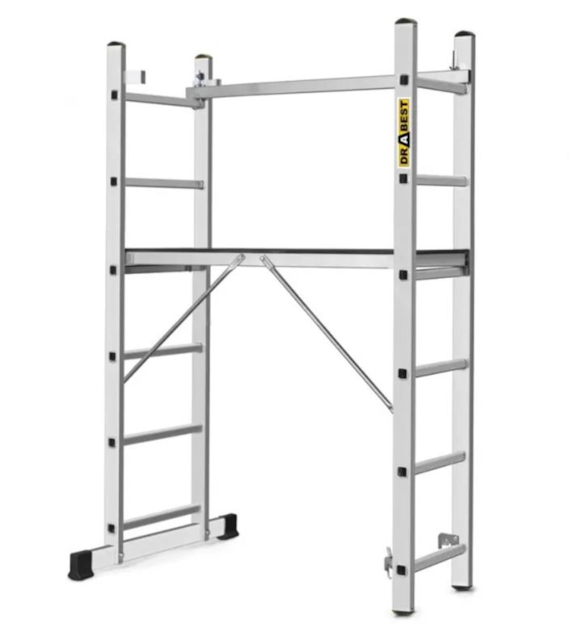 Rusztowanie drabinowe aluminiowe - 2x6 BASIC