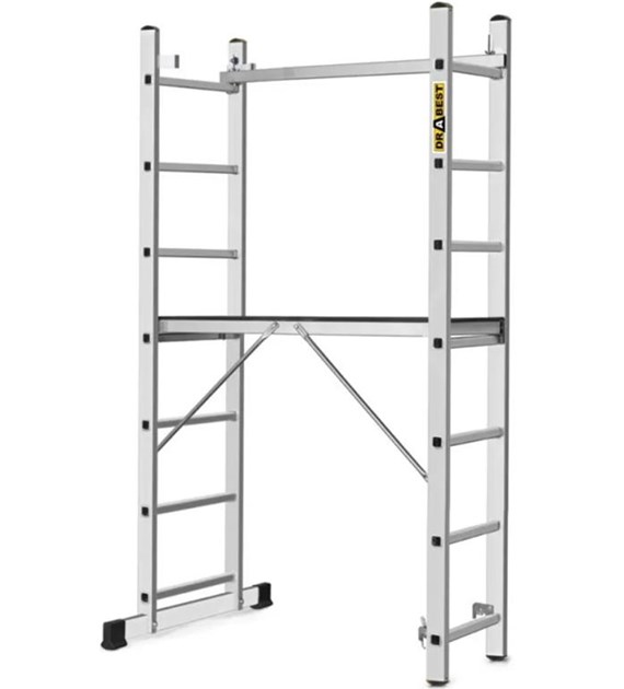 Rusztowanie drabinowe aluminiowe - 2x7 BASIC