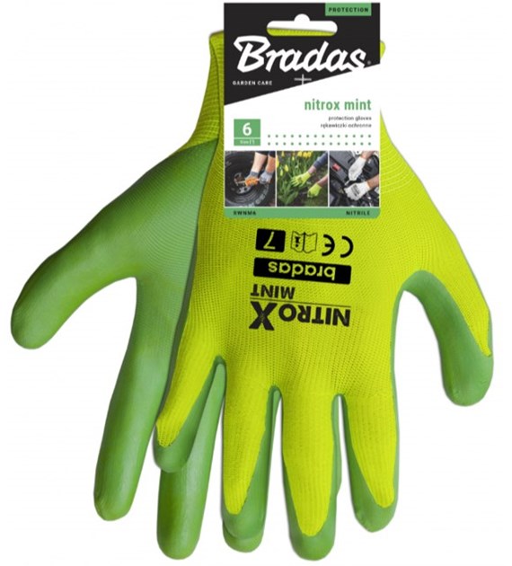 Rękawice ochronne NITROX MINT, rozm. 8