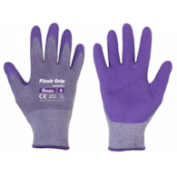 Rękawice ochronne FLASH GRIP LAVENDER lateks rozm. 6