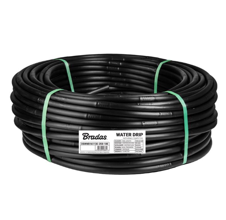 Wąż kroplujący 16mm/ 1,0mm / 33cm / 1,6l/h / 100m WATERSPOT DRIP