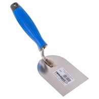 Kielnia sztukatorska nierdzewna uchyt gumowy 80mm