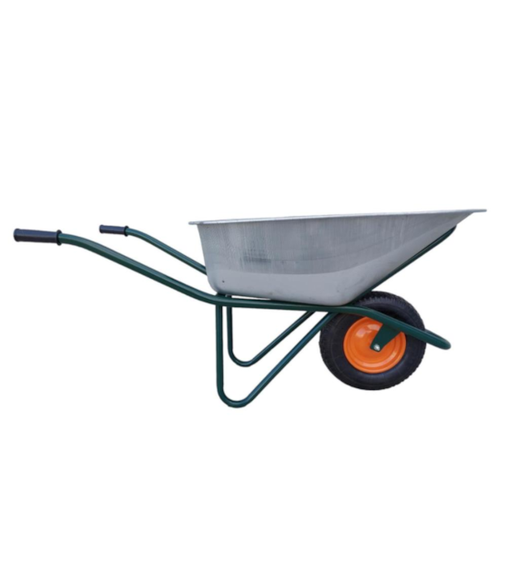 Taczki ogrodowe 100L kosz ocynkowany