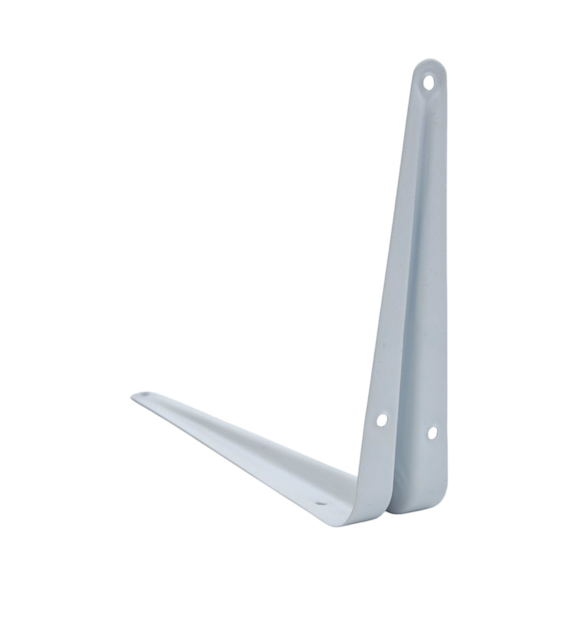 Kątownik pod półkę 125x150mm BIAŁY