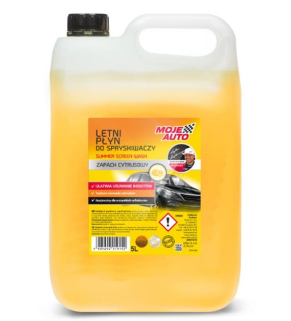 Płyn do spryskiwaczy lato 5L MOJE AUTO