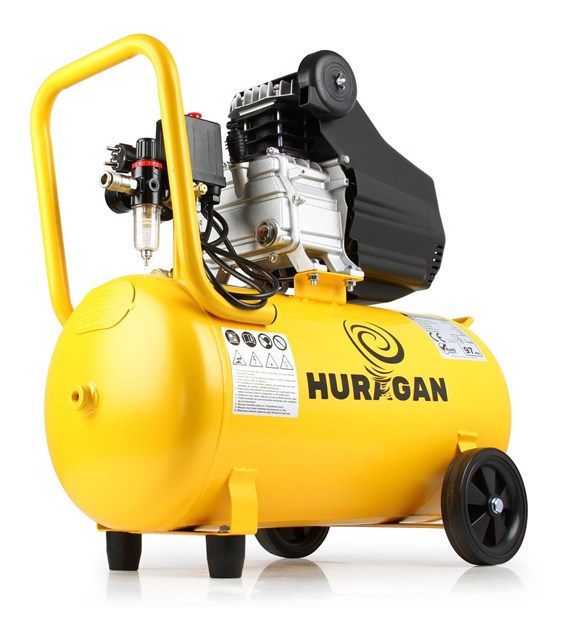 Kompresor olejowy 24L HURAGAN 1T