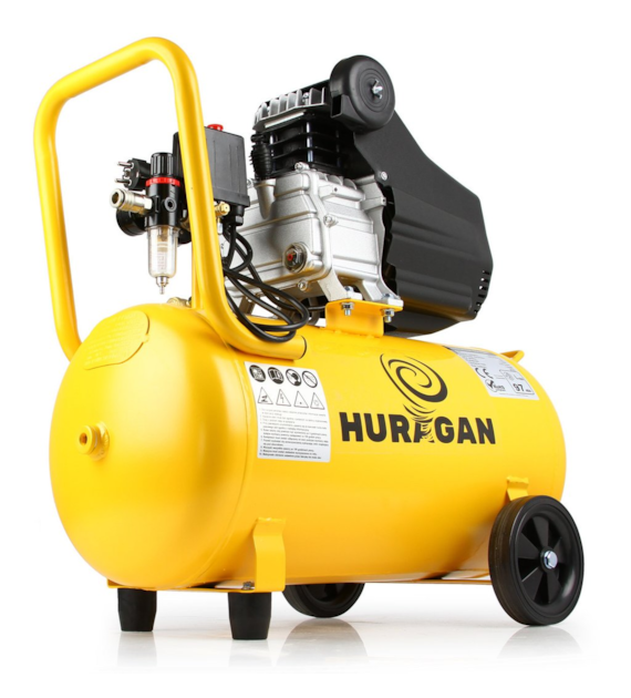 Kompresor olejowy 24L HURAGAN 1T