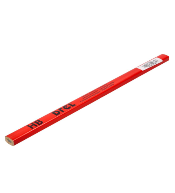 Ołówek stolarski 240 mm, twardość HB CZERWONY DREL
