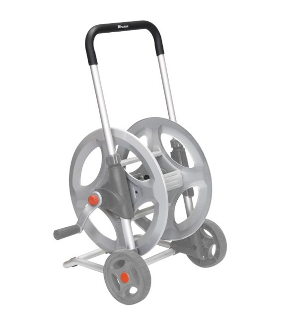 Wózek metalowy SILVER PRO na wąż 1/2  70 m