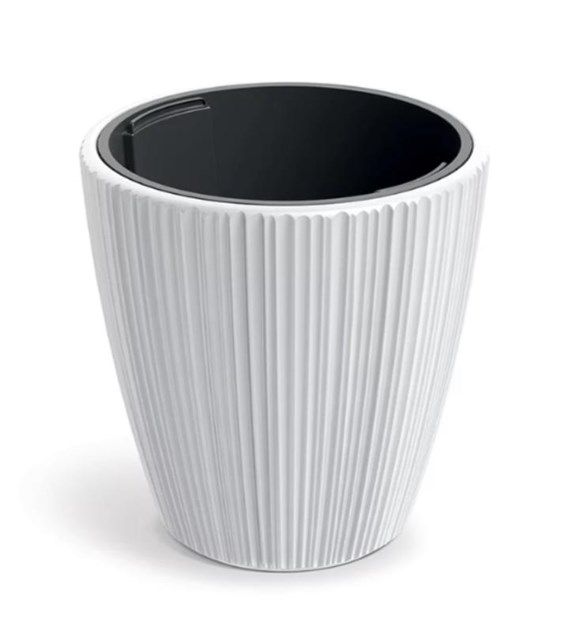 Doniczka Oro Round - biała