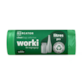 Worki do segregacji 120l - zielony/szkło, 10szt