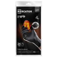 Rękawice GOGRIP-BLACK 4-PACK nitrylowe bezpudrowe rozm. M