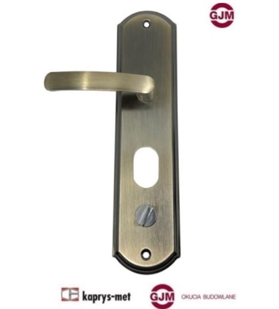 Klamka do drzwi chińskich ZK1 patyna prawa