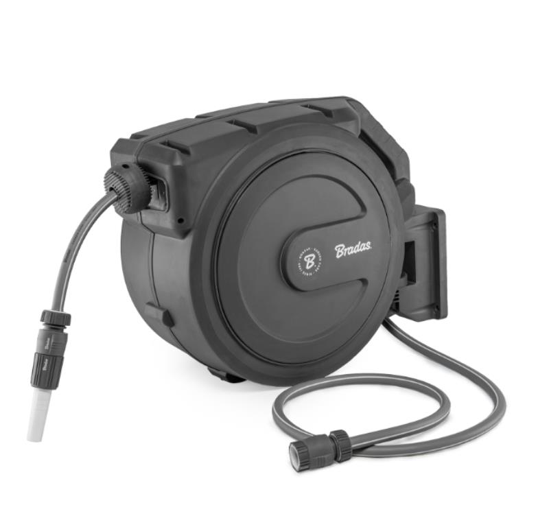 WHITE LINE Bęben automatyczny z wężem 1/2  - 20m z akcesoriami