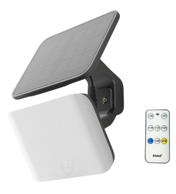 Naświetlacz solarny z czujnikiem ruchu 1000lm