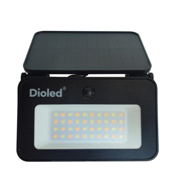Naświetlacz solarny 1500lm CCT z czujnikiem ruchu Dioled