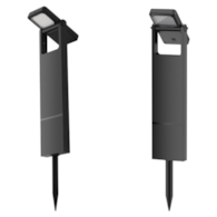 Lampa słupek ogrodowy solarny ruchomy 200lm 4000K IP54 41cm DIO-0491 Dioled