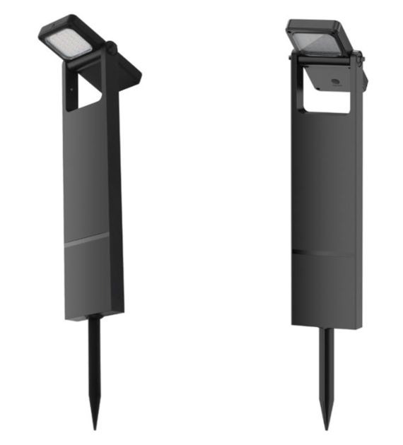 Lampa słupek ogrodowy solarny ruchomy 200lm 4000K IP54 41cm DIO-0491 Dioled