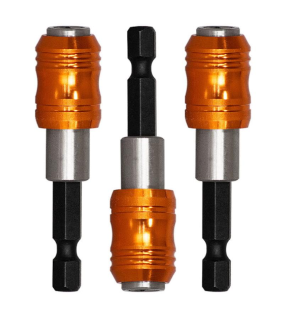 Uchwyt magnetyczny do bitów automatyczny 60mm 3szt RICHMAN
