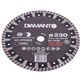 Tarcza diamentowa 230 x 2,6 x 22,23mm TURBO DIAMANTO