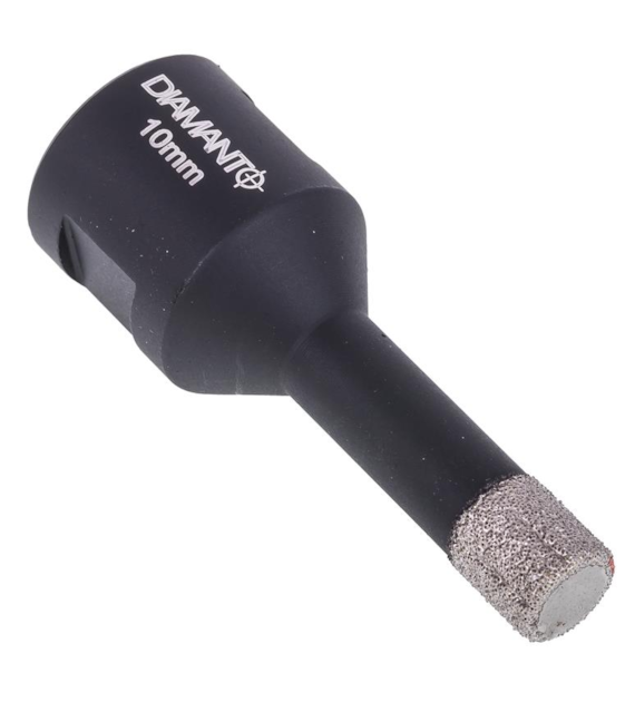 Otwornica diamentowa 10mm, uchwyt M14, diament lutowany DIAMANTO