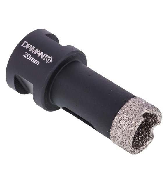 Otwornica diamentowa 20mm, uchwyt M14, diament lutowany DIAMANTO