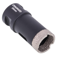 Otwornica diamentowa 25mm, uchwyt M14, diament lutowany DIAMANTO